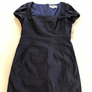 Badgly Mischka.  New.  Navy blue
